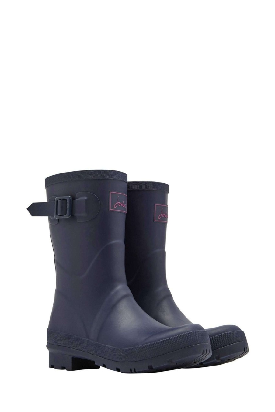 Accessories * | Joules Blue Kelly Welly Mid Height Wellies Limited Edition