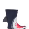 Accessories * | Joules Shark Print Wellies Shop