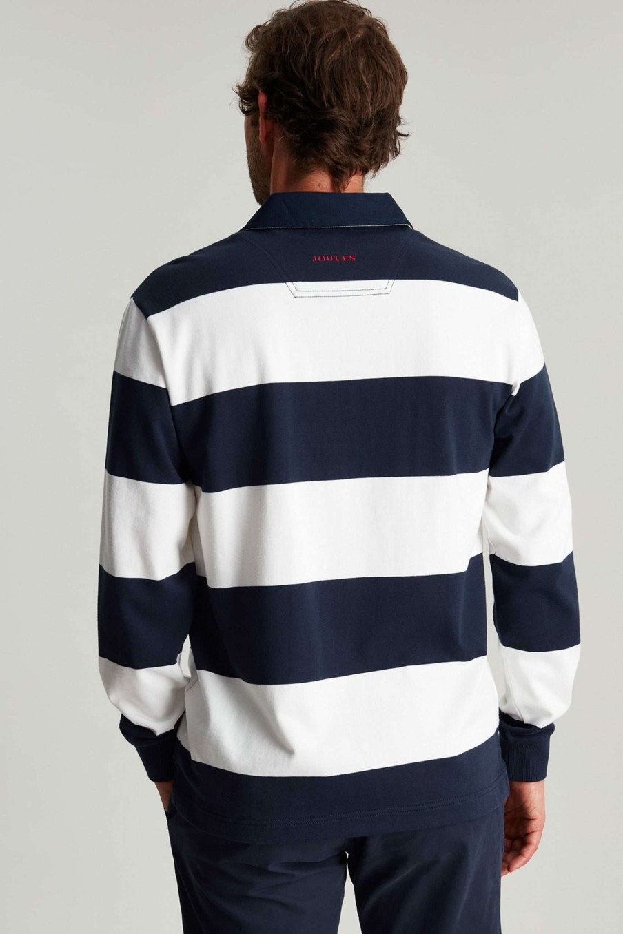 Apparel * | Joules Blue Onside Rugby Shirt Online Sales