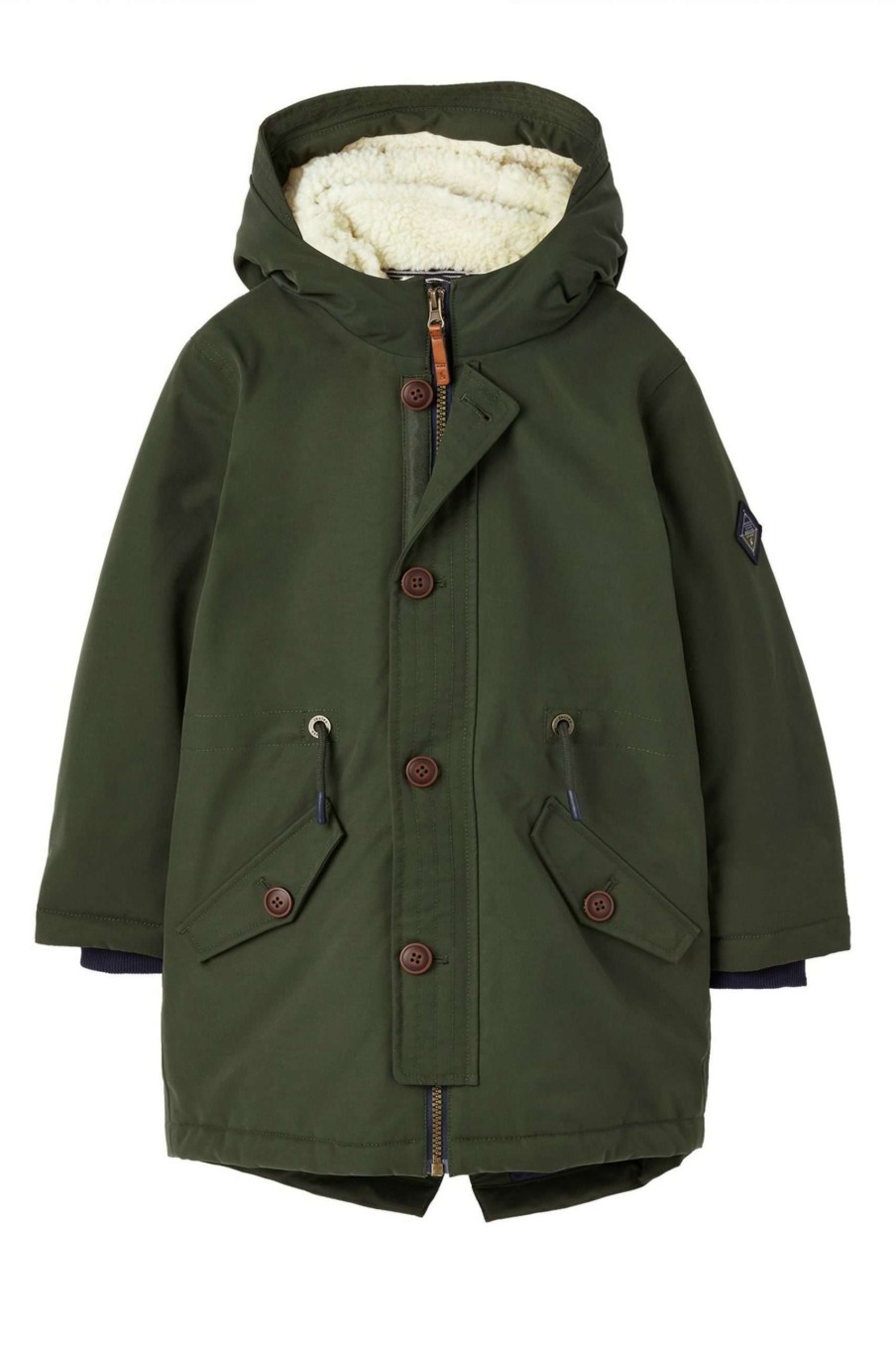 Apparel * | Joules Green Raynor Jacket Original