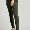 Apparel * | Joules Green Ebba Plain Leggings Latest Fashion