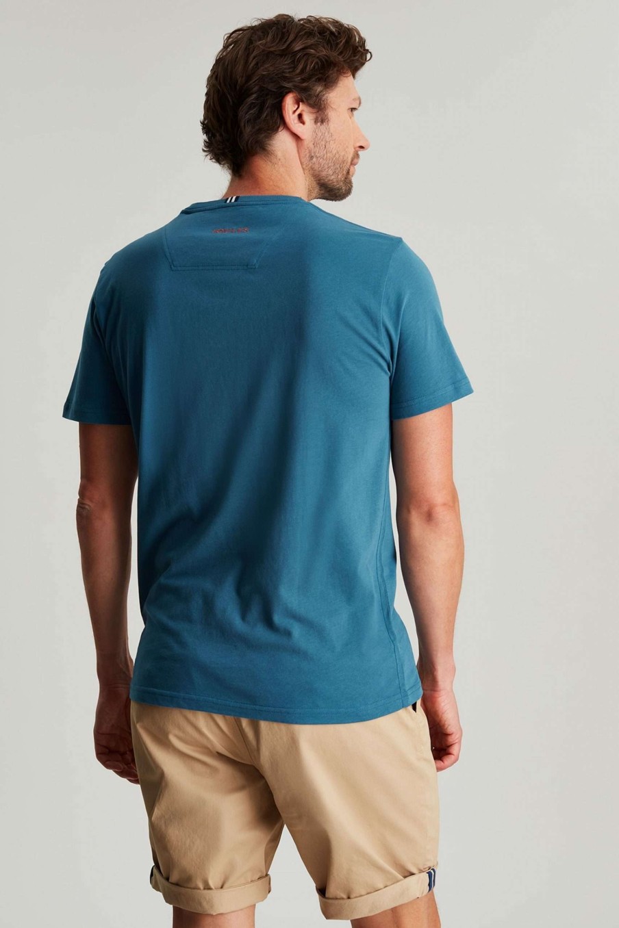 Apparel * | Joules Blue Denton Colour T-Shirt Limited Edition