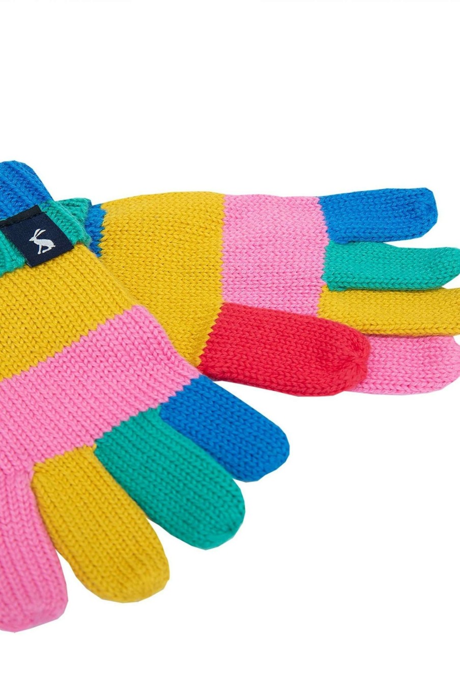 Accessories * | Joules Hedly Multi Colourblock Gloves Top Selling