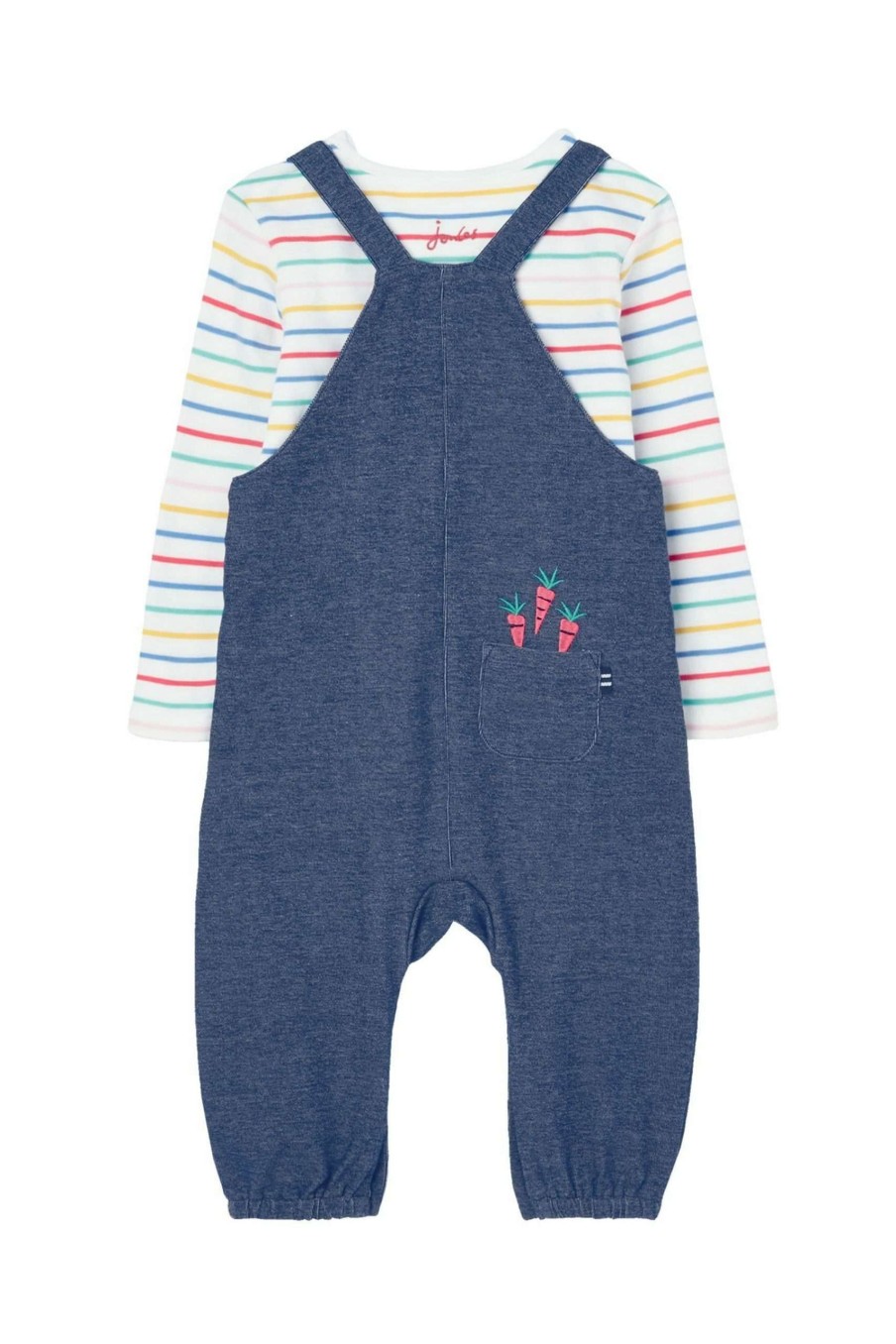 Accessories * | Joules Blue Peter Rabbit Wilbur Organically Grown Cotton Dungaree Set Online Sales