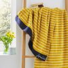 Accessories * | Joules Harbour Stripe Cotton Towel Discounts