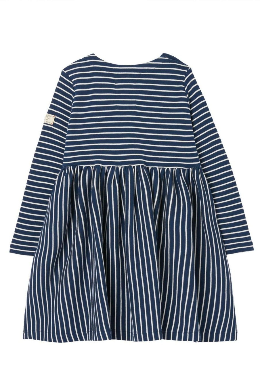 Apparel * | Joules Blue Nancy Jersey Breton Dress Attractive