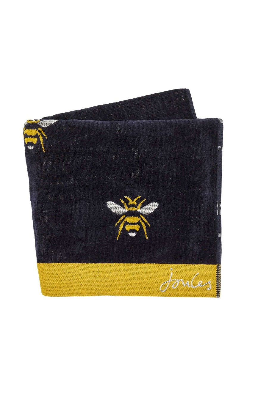 Accessories * | Joules Botanical Bee Cotton Towel Quick Delivery