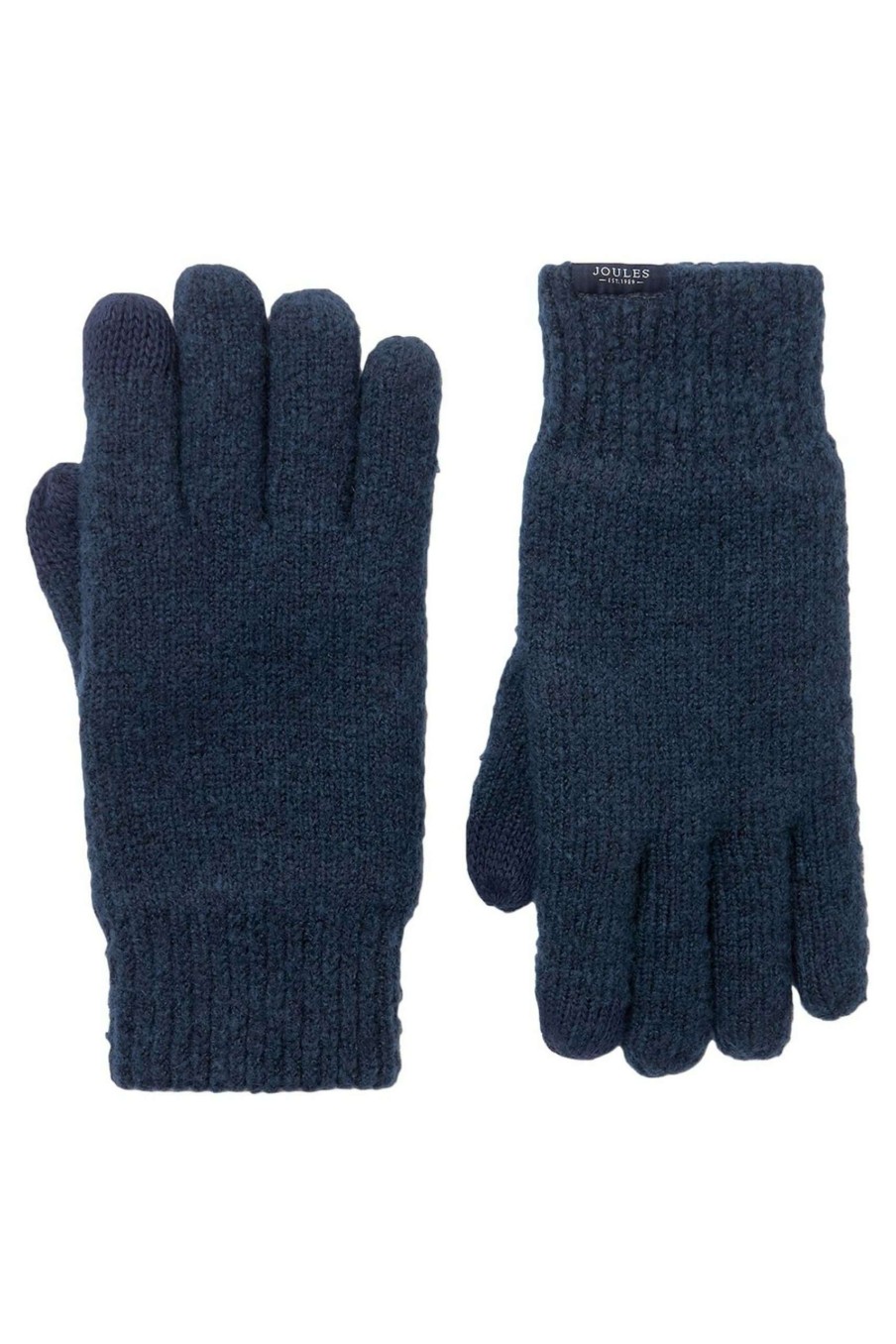 Accessories * | Joules Blue Bamburgh Gloves Discount