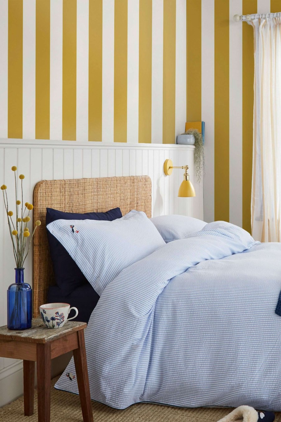 Accessories * | Joules Harborough Stripe Wallpaper Top Selling