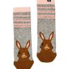 Accessories * | Joules Grey Warmley Fluffy Socks New Threads