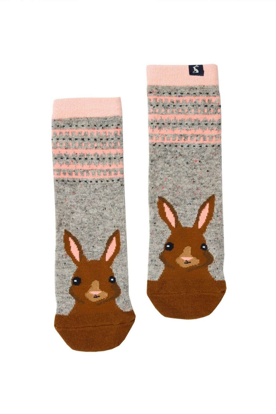 Accessories * | Joules Grey Warmley Fluffy Socks New Threads