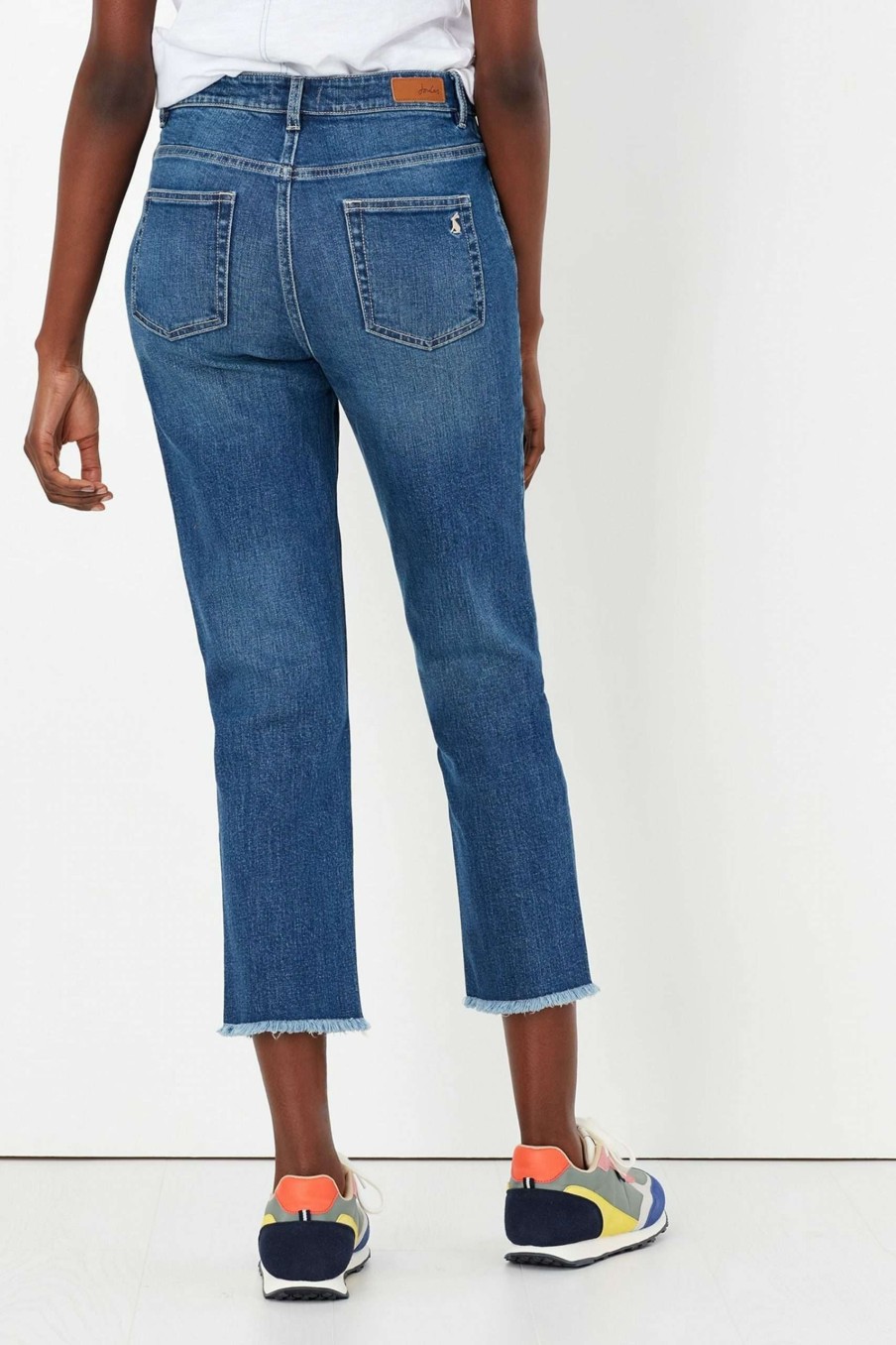 Apparel * | Joules Slim Blue Bette Straight Jeans Limited Edition