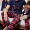 Accessories * | Joules Blue Christmas Nightwear Set Exclusive Design