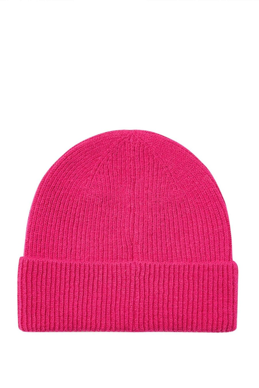 Accessories * | Joules Pink Shinebright Ribbed Hat Sale