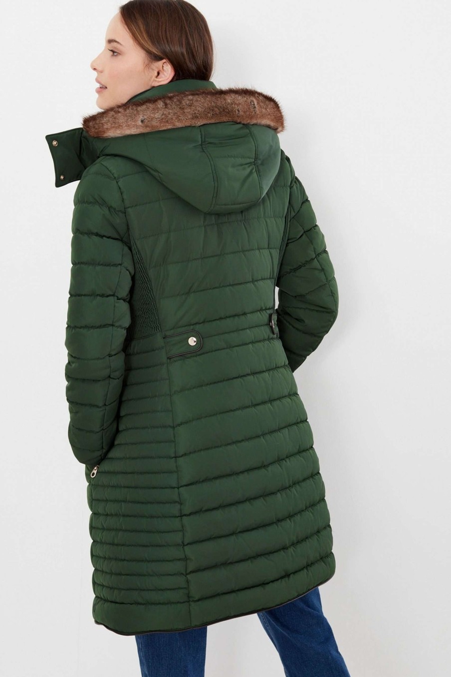 Apparel * | Joules Green Cherington Caldecott Jacket Promotion