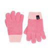 Accessories * | Joules Pink Hedly Colourblock Gloves Limited Edition