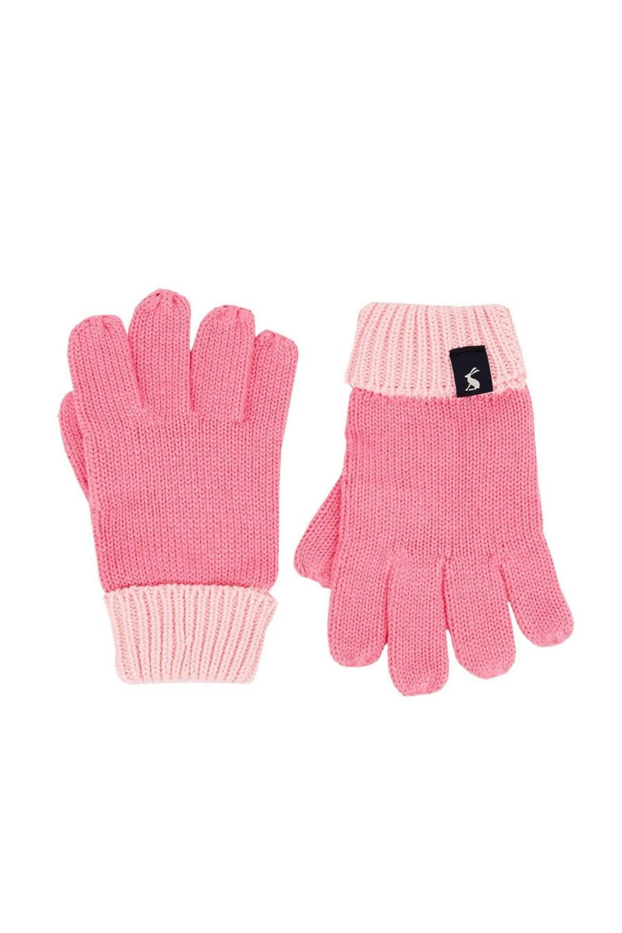 Accessories * | Joules Pink Hedly Colourblock Gloves Limited Edition