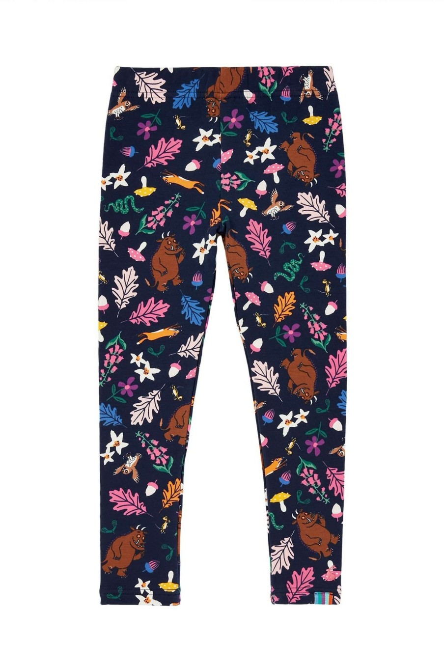 Apparel * | Joules Blue Gruffalo Leela Cosy Leggings Free Delivery