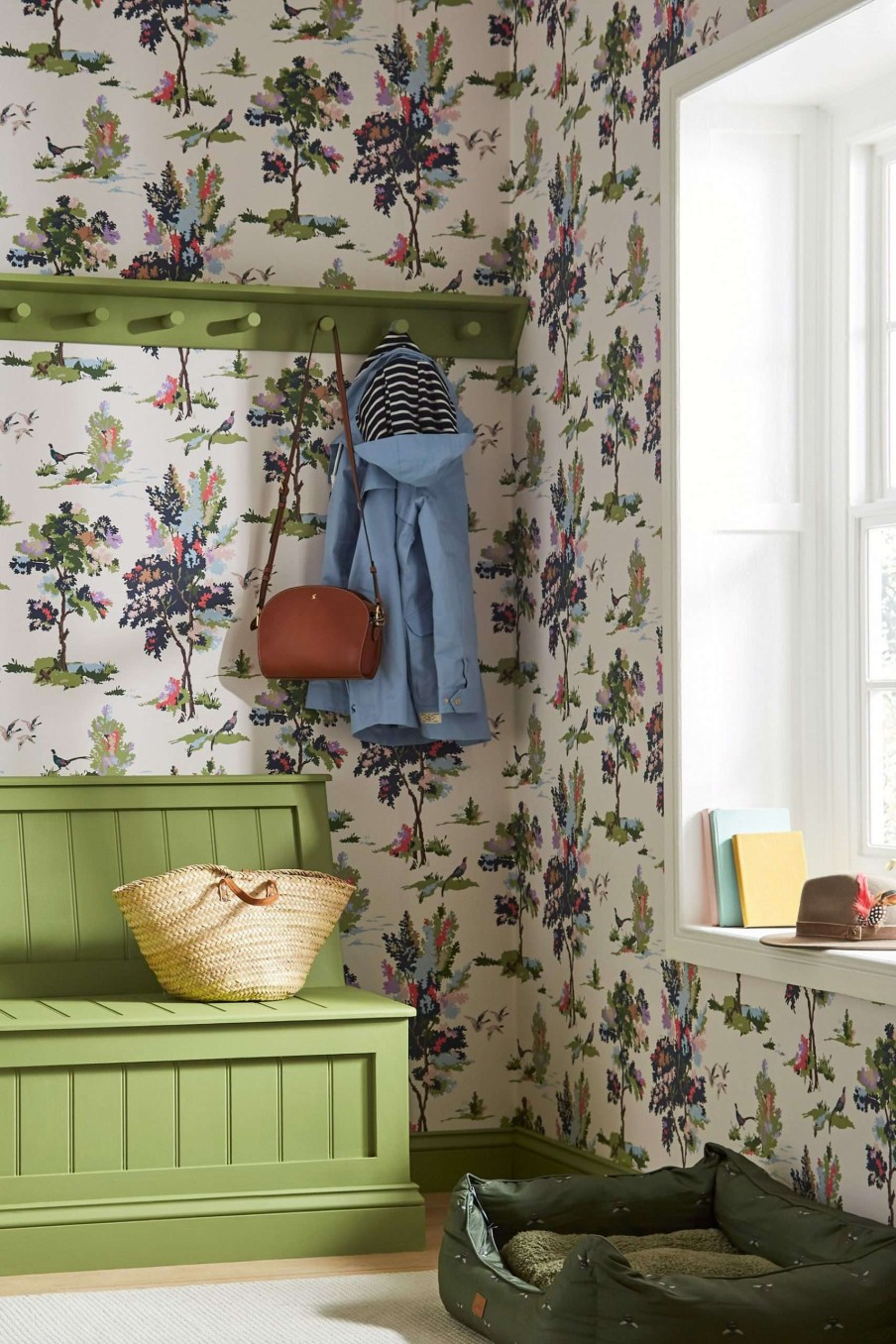 Accessories * | Joules Woodland Scene Wallpaper Quick Delivery