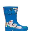 Accessories * | Joules Blue Print Tall Printed Wellies Unique