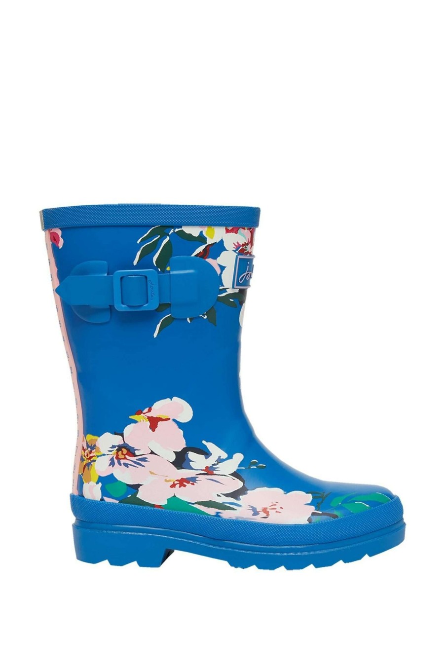 Accessories * | Joules Blue Print Tall Printed Wellies Unique