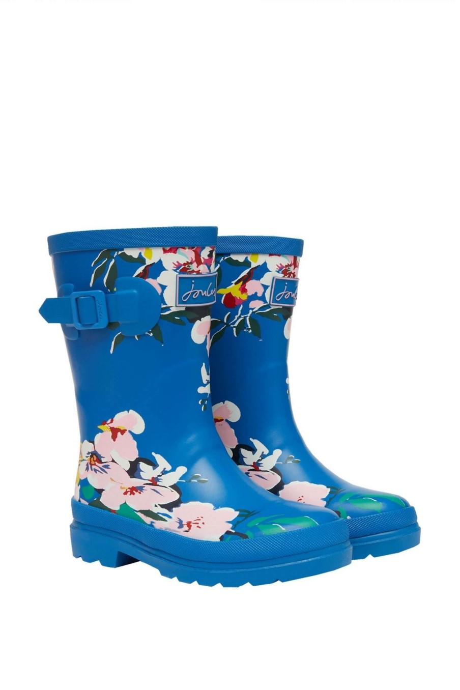 Accessories * | Joules Blue Print Tall Printed Wellies Unique