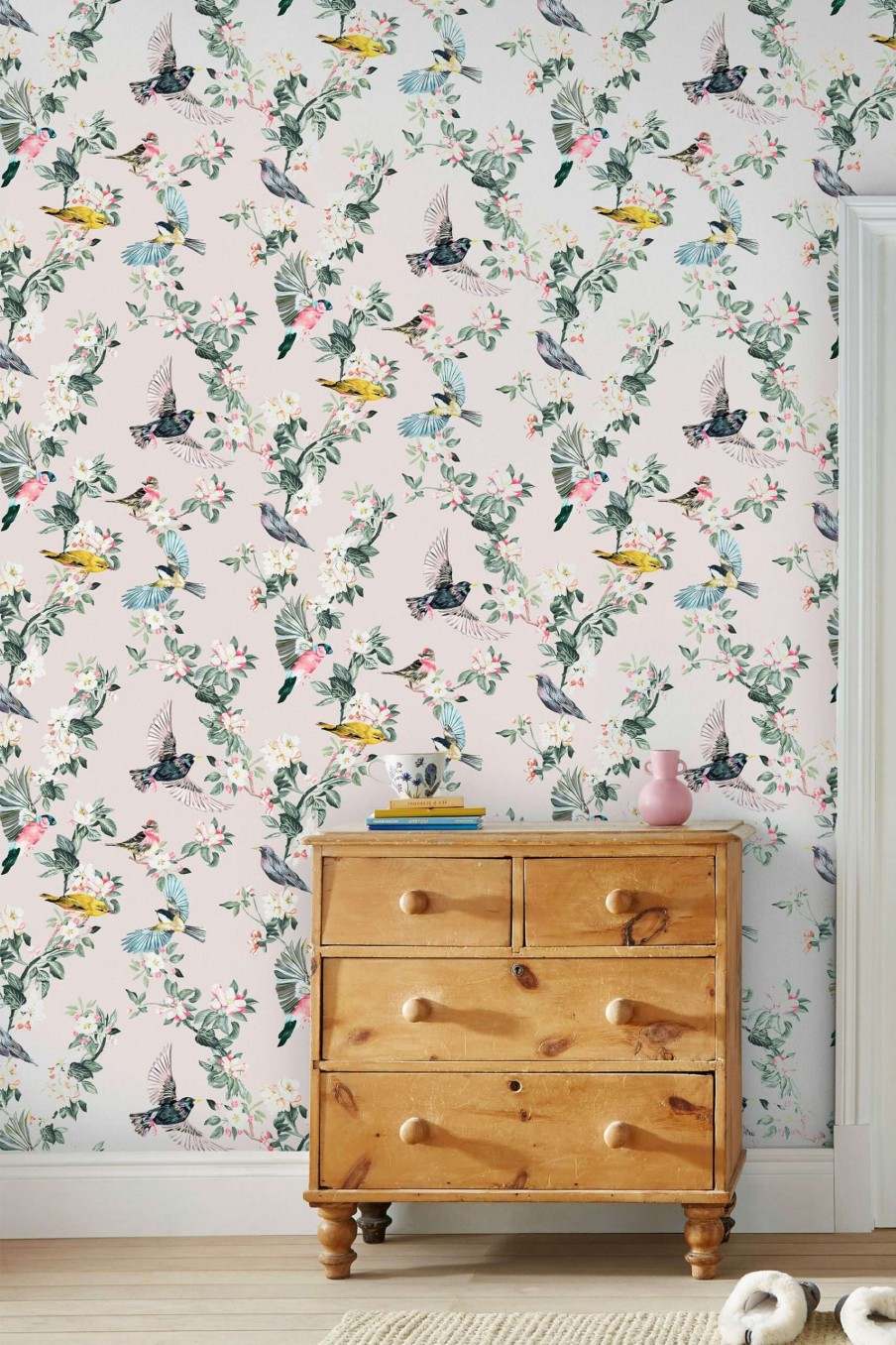 Accessories * | Joules Handford Garden Birds Wallpaper Classical