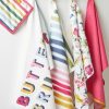 Accessories * | Joules 3 Pack Bee And Striped Tea Towel Set Best-Selling