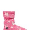 Accessories * | Joules Pink Padabout Slipper Socks Clearance Sale