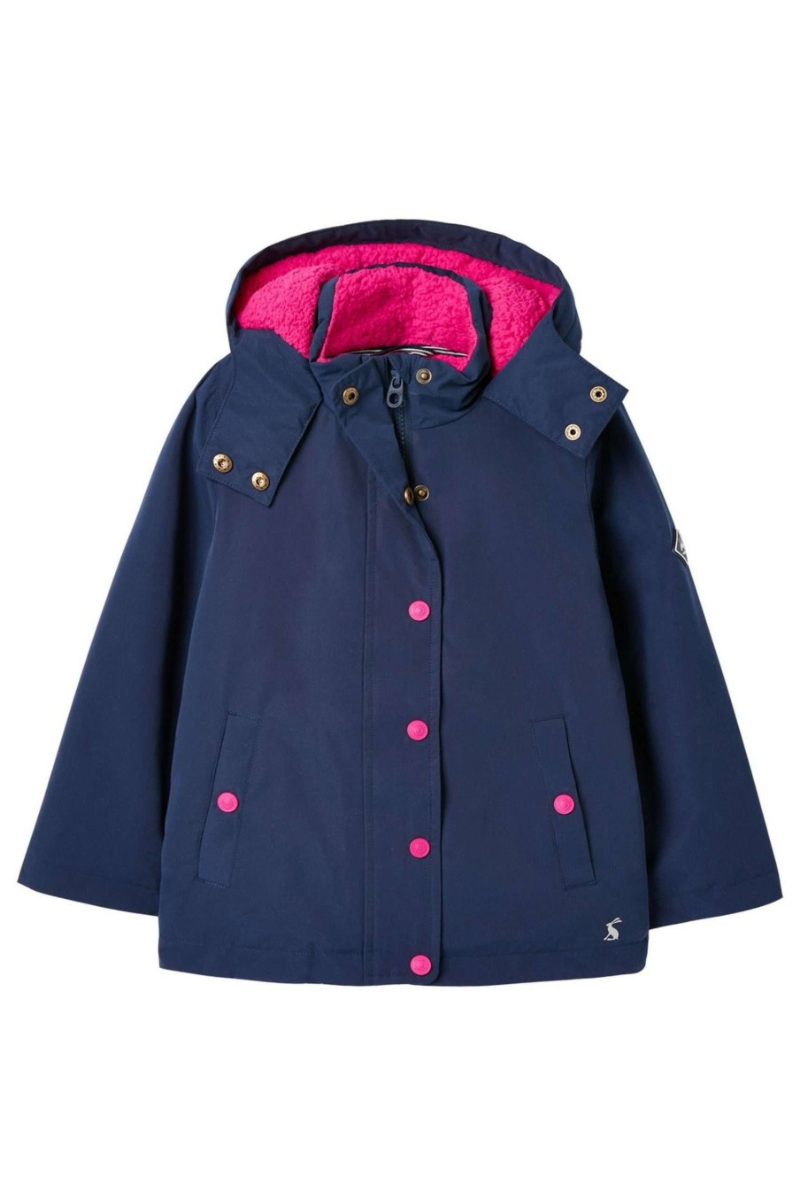 Apparel * | Joules Blue Morgan Artwork Jacket Top Selling