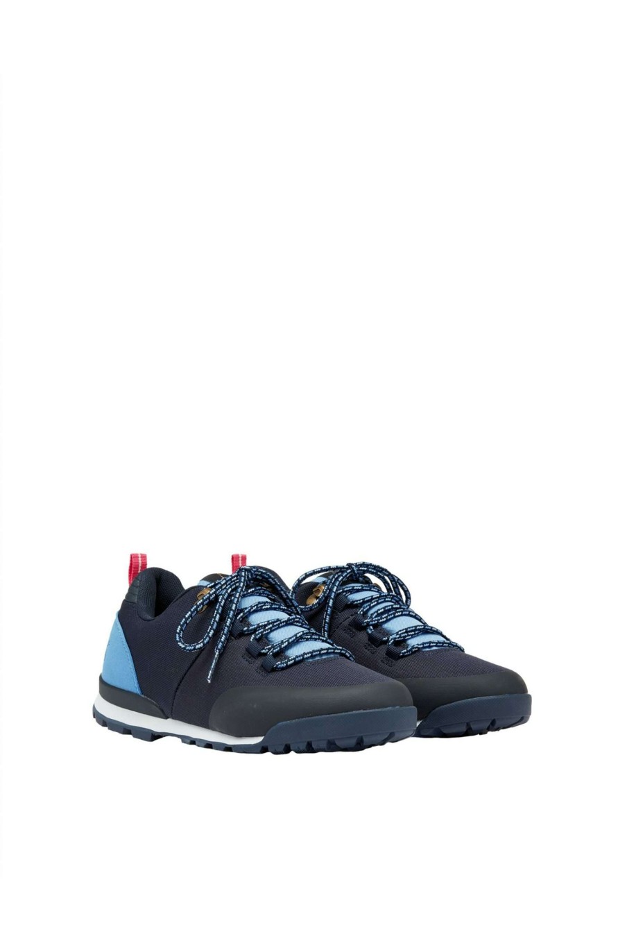 Shoes * | Joules Blue Ramble Waterproof Hiking Trainers Hot Selling