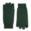 Accessories * | Joules Green Bamburgh Knitted Gloves Online Store