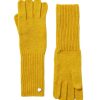 Accessories * | Joules Yellow Shinebright Ribbed Gloves Original