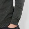 Apparel * | Joules Grey Hillside 1/4 Zip Funnel Neck Jumper Cheap Online