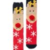 Accessories * | Joules Blue Festive Fluffy Socks Festive Fluffy Socks Classical