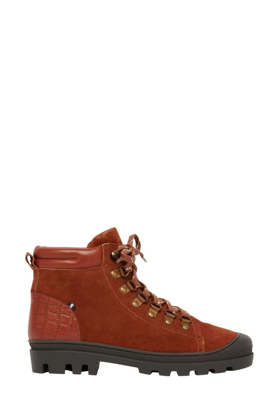 Shoes * | Joules Noa Brown Chunky Hiker Boots Sale Online