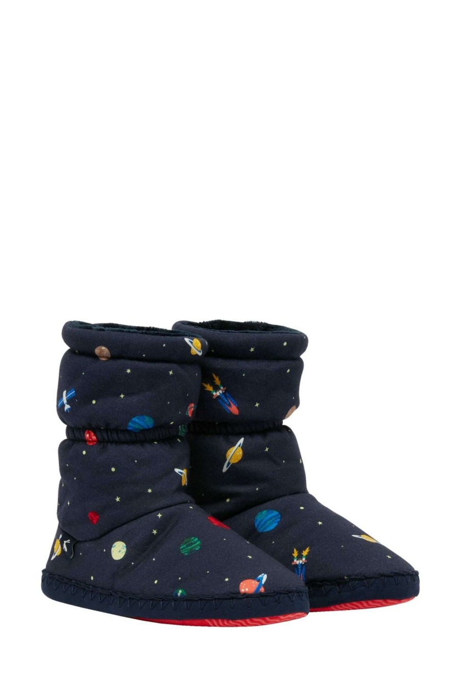 Accessories * | Joules Blue Padabout Slipper Socks Online Sales