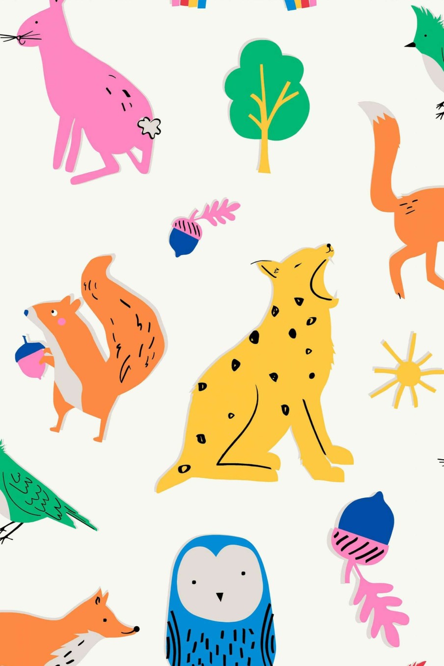 Accessories * | Joules Country Critters Heroes Wallpaper Online Sales