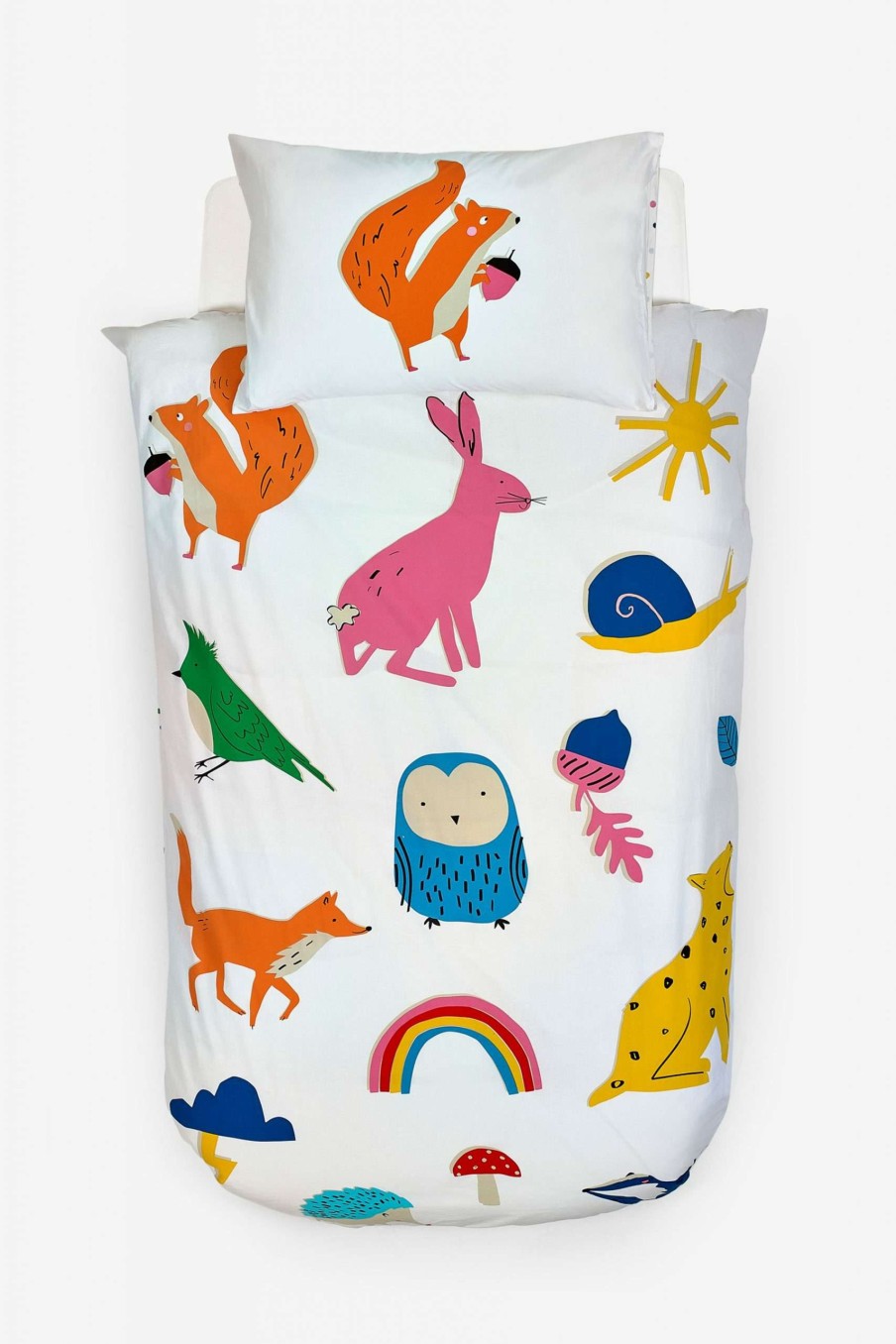 Accessories * | Joules At Next Kids 100% Cotton Reversible Duvet Cover And Pillowcase Set Cut Price