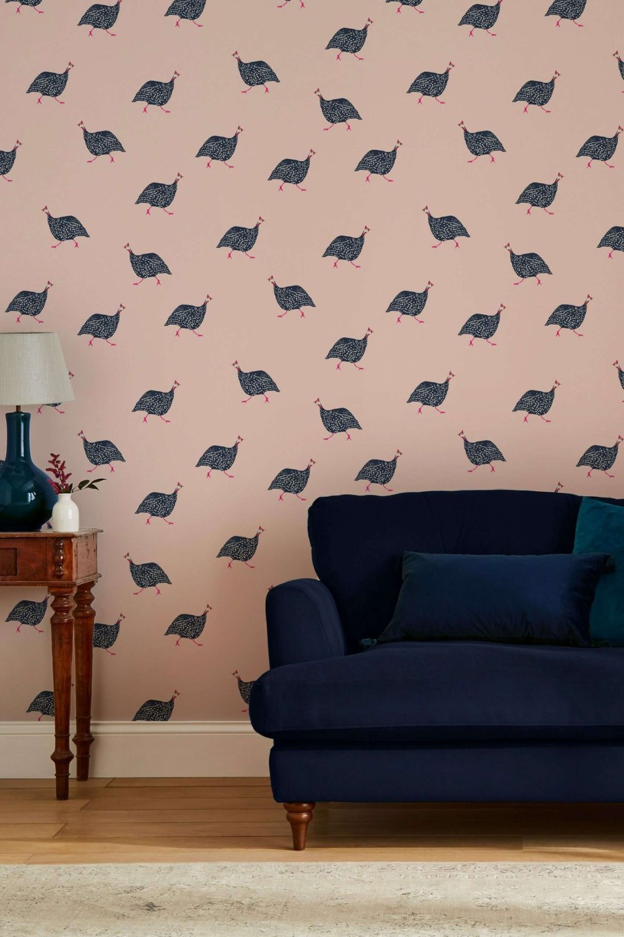 Accessories * | Joules Guinea Fowl Wallpaper Online Sales