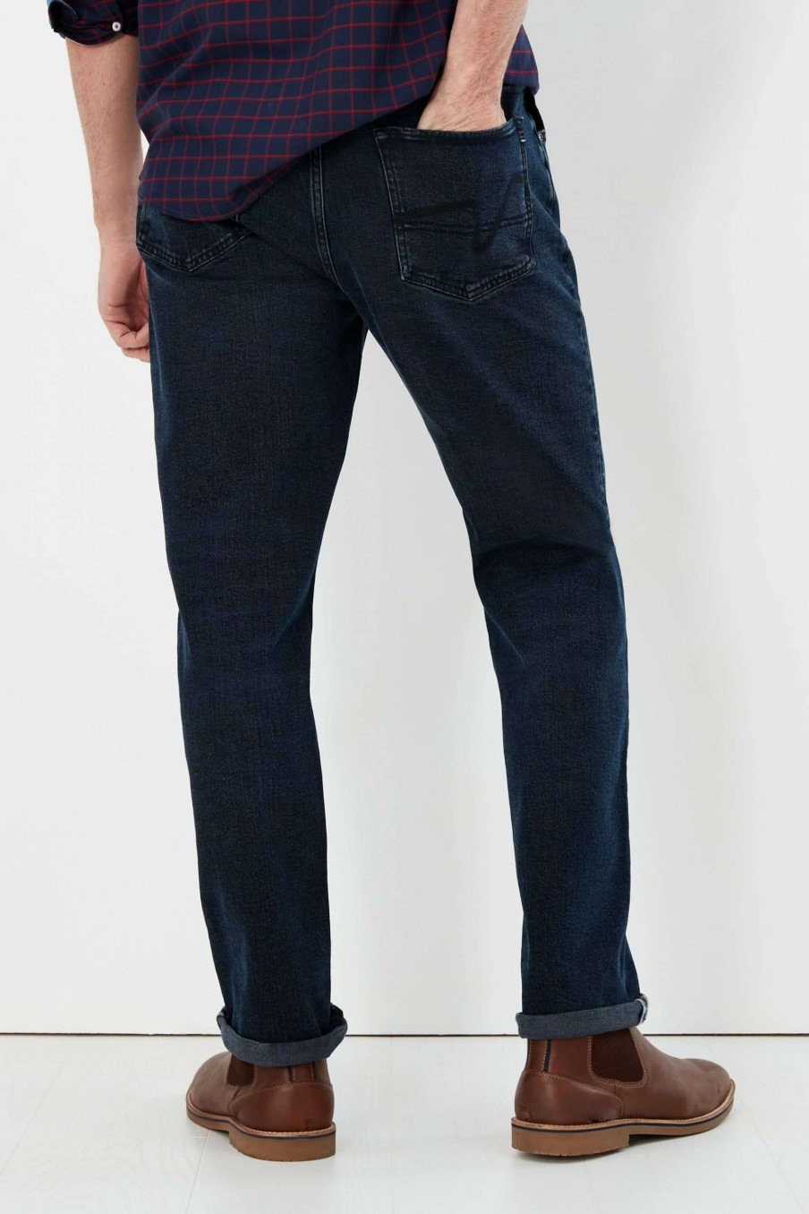 Apparel * | Joules Blue The Foxton Classic Fit Denim 5 Pocket Denim Jeans Limited Edition