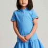 Apparel * | Joules Blue Orla Polo Dress Classical