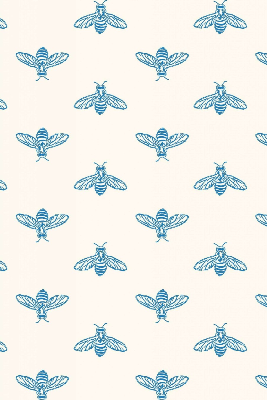 Accessories * | Joules Block Print Bee Blue Haze A4 Sample Top Selling