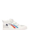 Shoes * | Joules Junior Bailey High Top White Trainers Clearance Sale