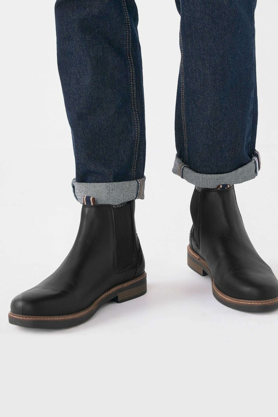 Shoes * | Joules Black Chelsea Boots Closeout Sale