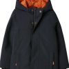 Apparel * | Joules Blue Penbridge Parka Waterproof Padded Coat Cut Price