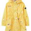 Apparel * | Joules Yellow Golightly Waterproof Recycled Packable Jacket Unique