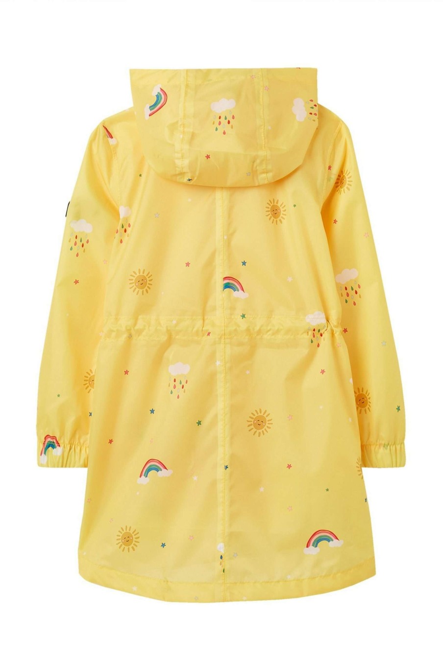 Apparel * | Joules Yellow Golightly Waterproof Recycled Packable Jacket Unique