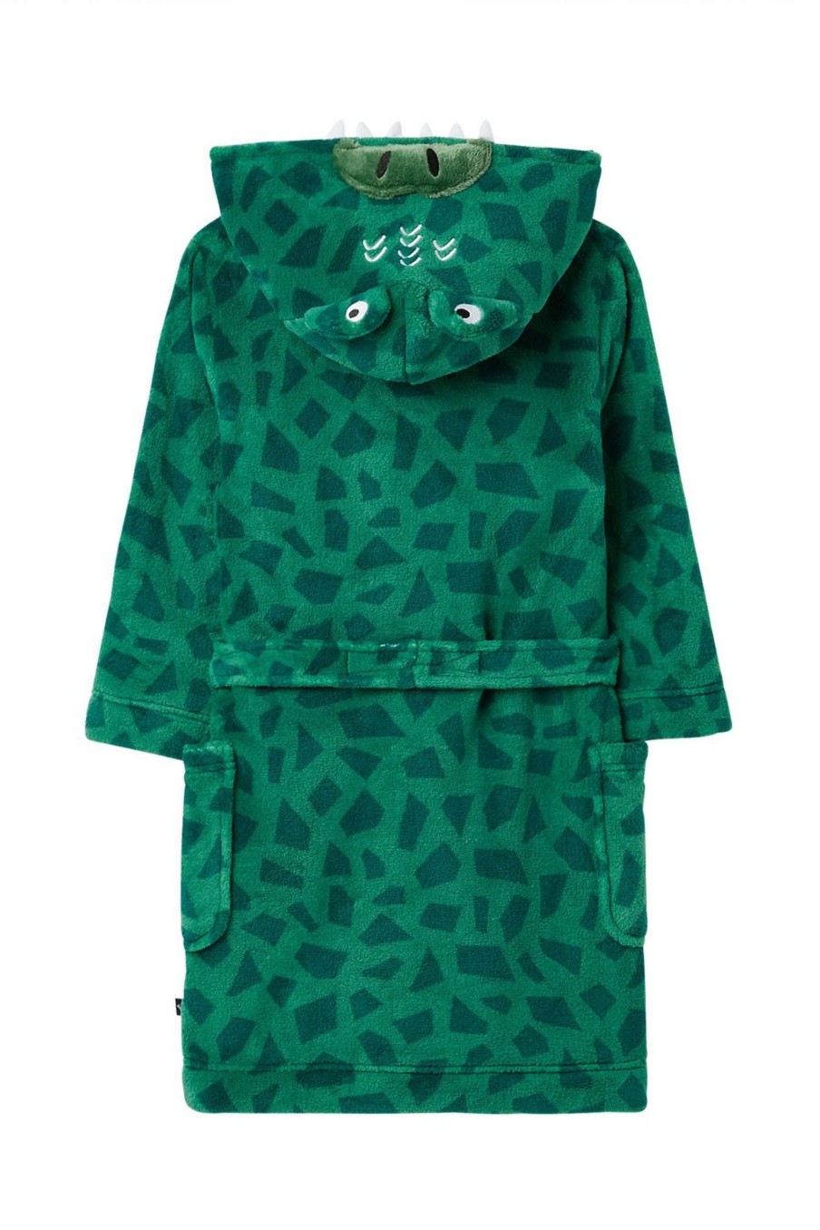 Apparel * | Joules Green Lazydays Character Fleece Dressing Gown Online Sales