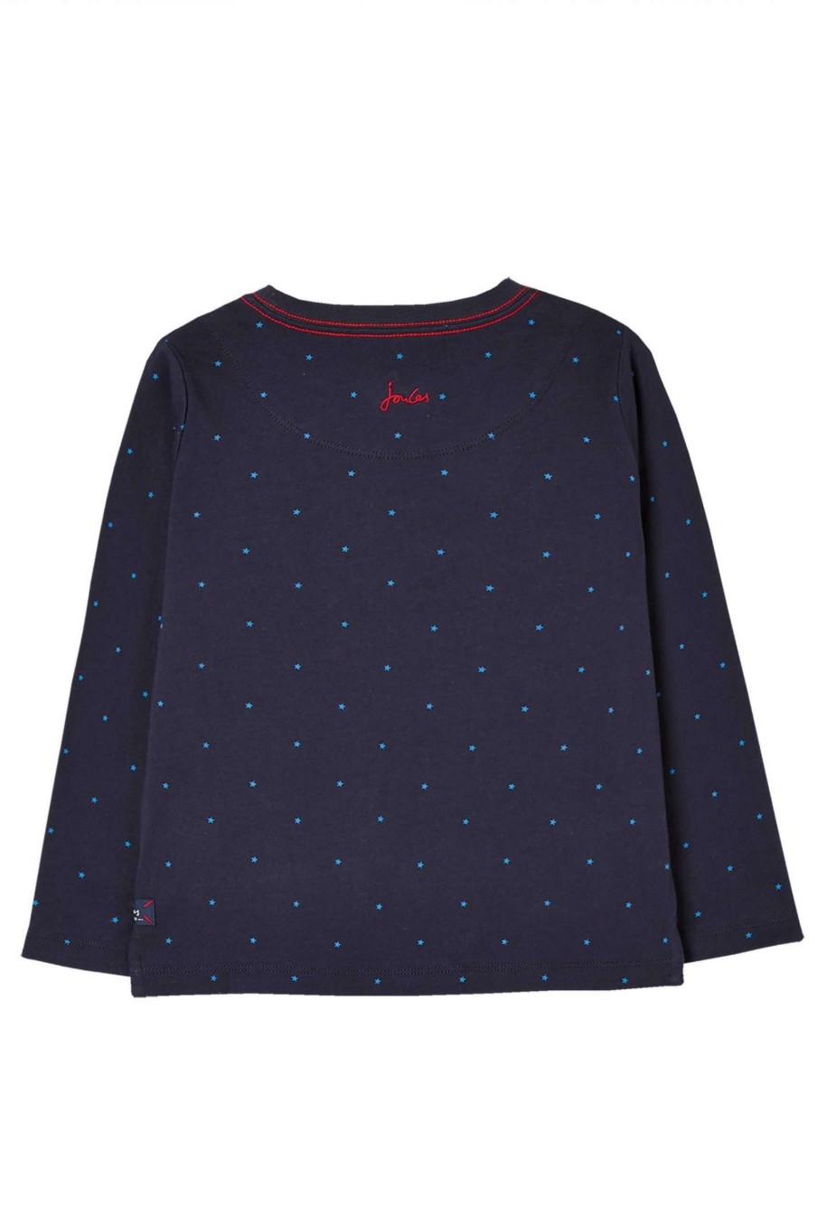 Apparel * | Joules Blue Jack Long Sleeve 2 Way Sequin T-Shirt Cheap Online